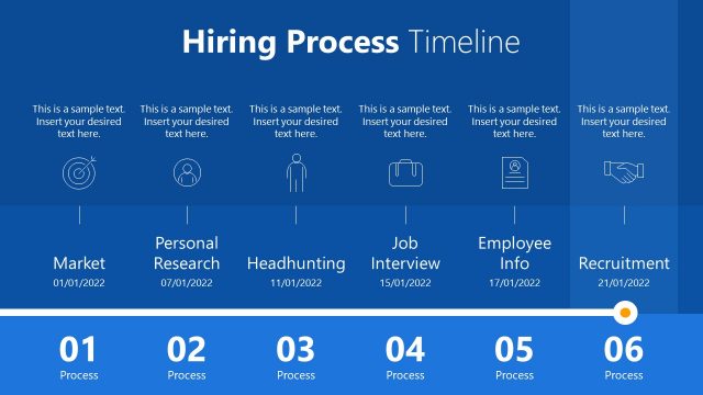 Hiring Process Timeline Recruitment Stage Template
