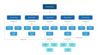 Hierarchy 4 Level Concept Map Template 