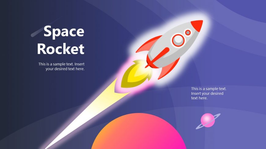 Rocket Launch PowerPoint Slide Design