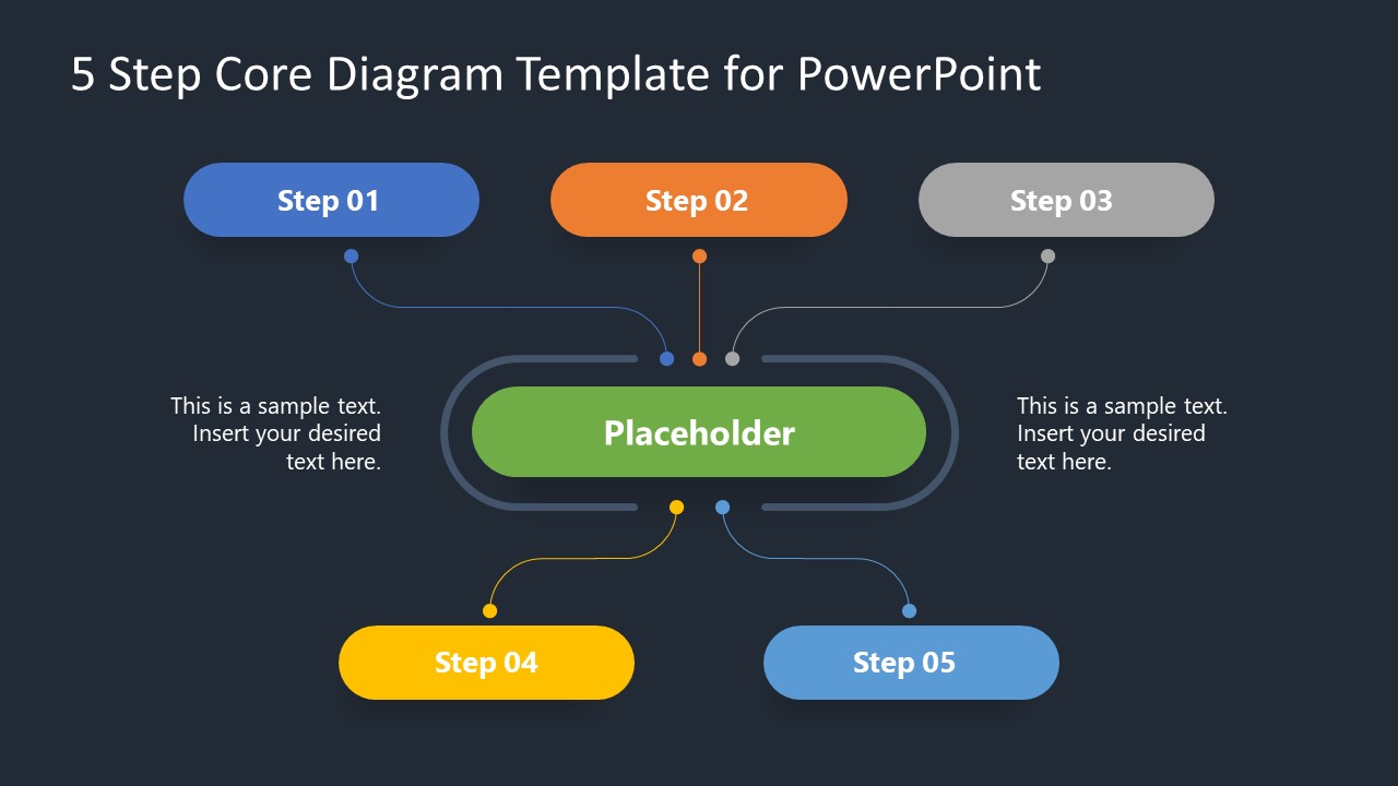 5 Step Diagram Template for PowerPoint