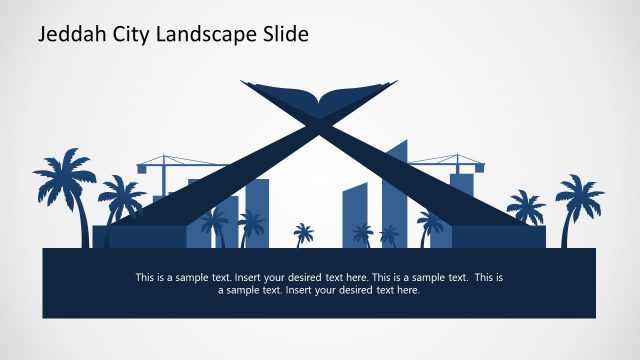 Jeddah City Skyline PowerPoint Template