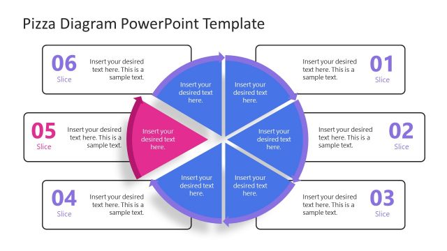 Pizza Diagram PowerPoint Template