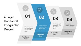 Infographic Slide Highlighting First Arrow Shape 