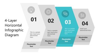 Infographic Template Slide Highlighting Third Layer