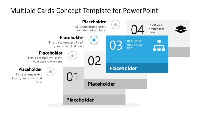 Cards Diagram Highlighting Step Three