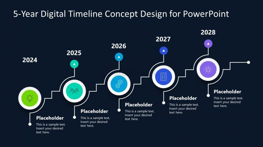 5-Year Timeline Presentation Template