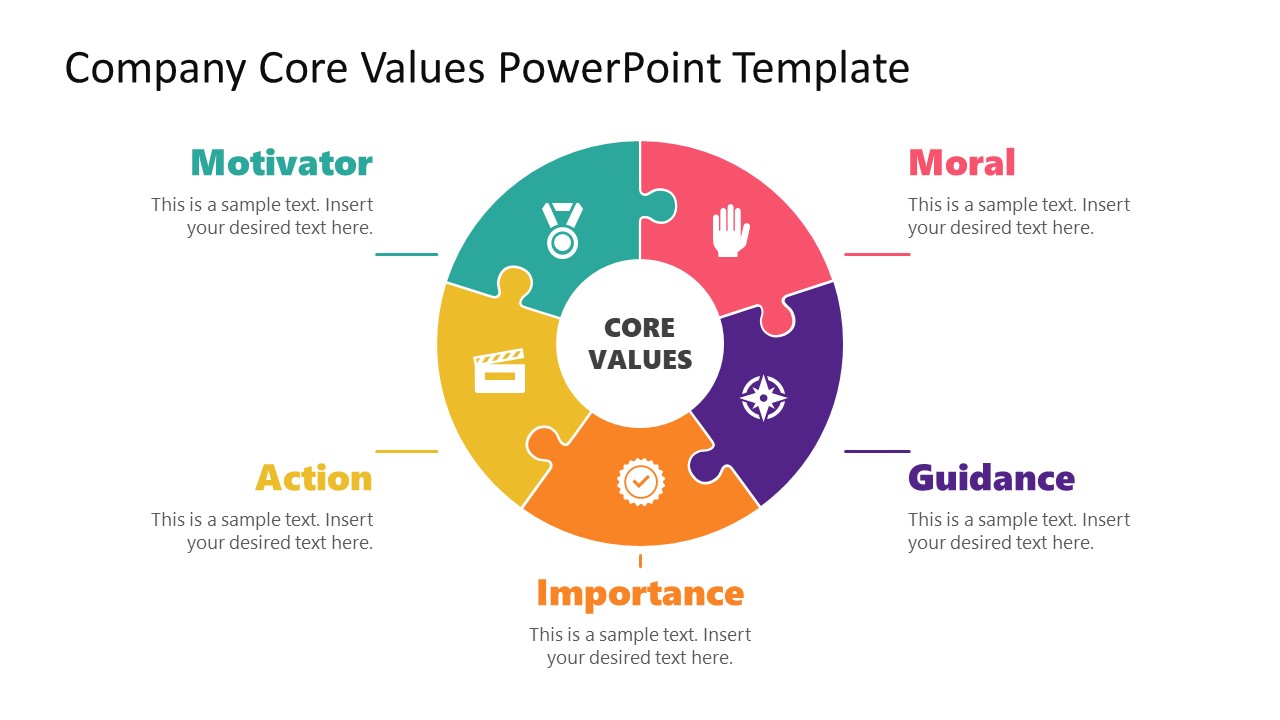 company values presentation template