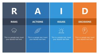 Editable Slide Template for RAID Model