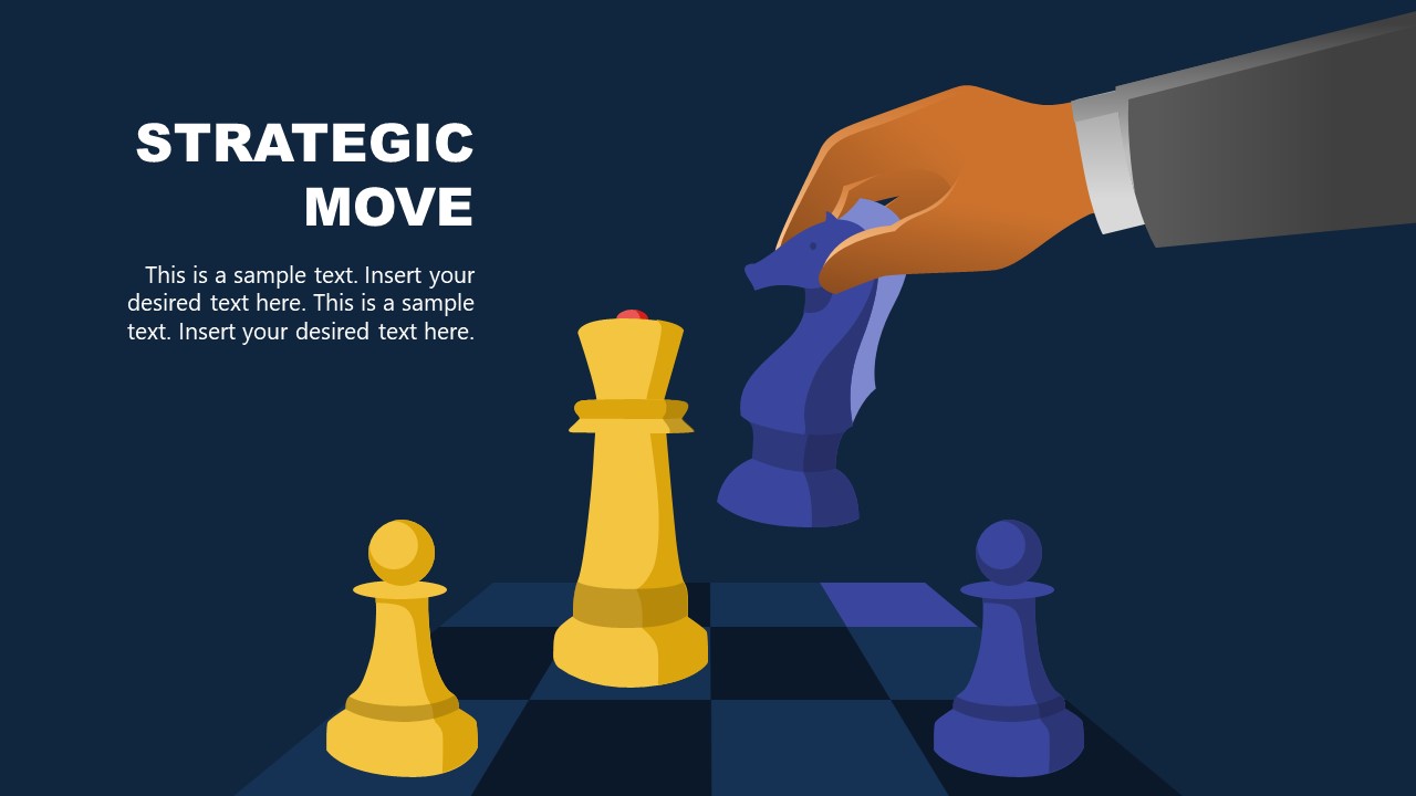 Editable Chess Infographic Strategy Template 