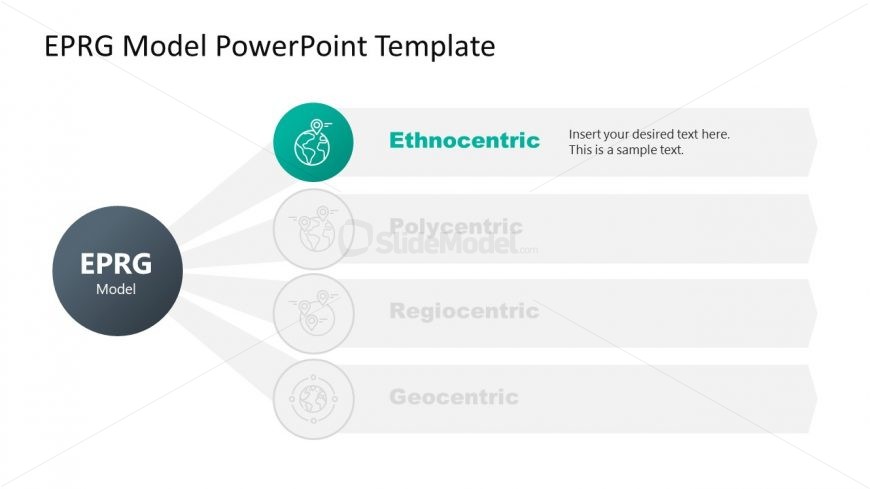 Editable Multicolor Diagram or EPRG Model - PPT Template