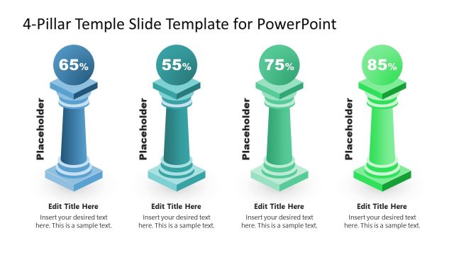 4 Graphic Pillar Diagrams In A Row