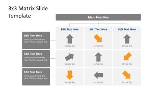 PPT Slide Template for KPI Presentation