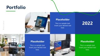 Portfolio Presentation Slide Template