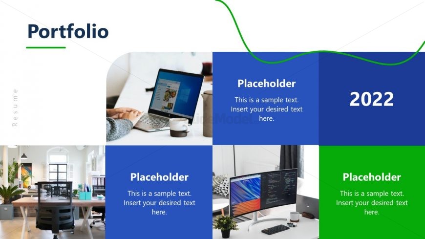 Portfolio Presentation Slide Template