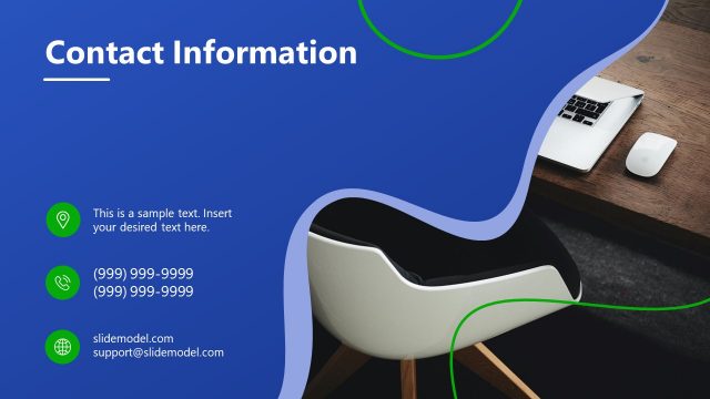 Contact Information PowerPoint Slide
