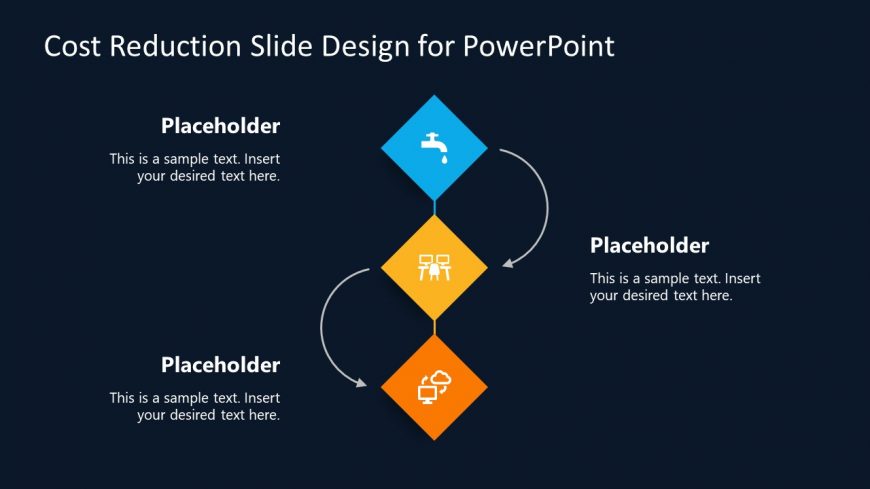 Cost Reduction PPT Template Slide