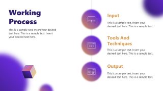 Working Process Slide - Portfolio Presentation Template