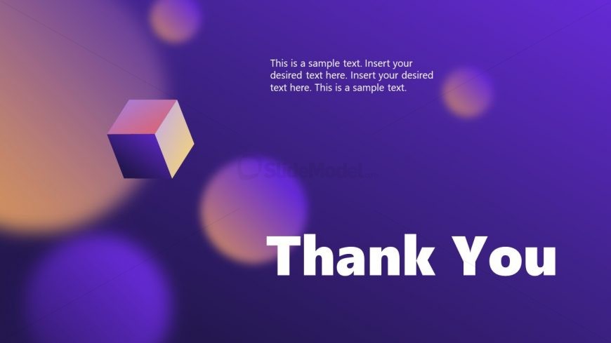 Ending Decorative Slide for Portfolio Presentation