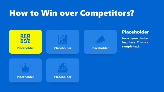 How to Win Competitors Infographic Slide