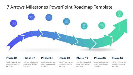 microsoft powerpoint template roadmap
