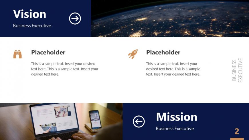Image Slides for Mission and Vision Presentation