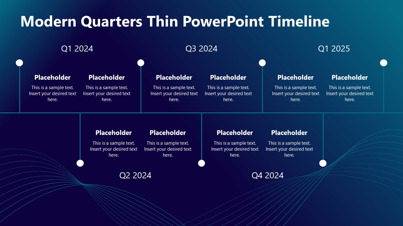 Editable Quarters PPT Template for Presentation