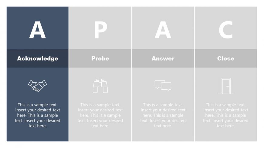 Acknowledge Slide for APAC PPT Template