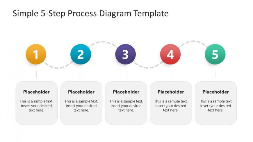 Template Process Diagram for PPT Presentation