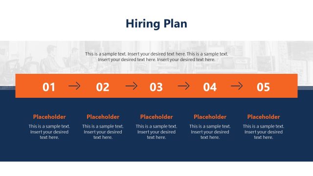 Process Diagram Slide – Hiring Process Presentation