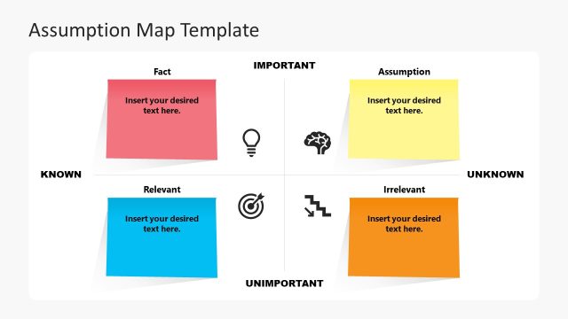 Assumption Map PPT Slide Template