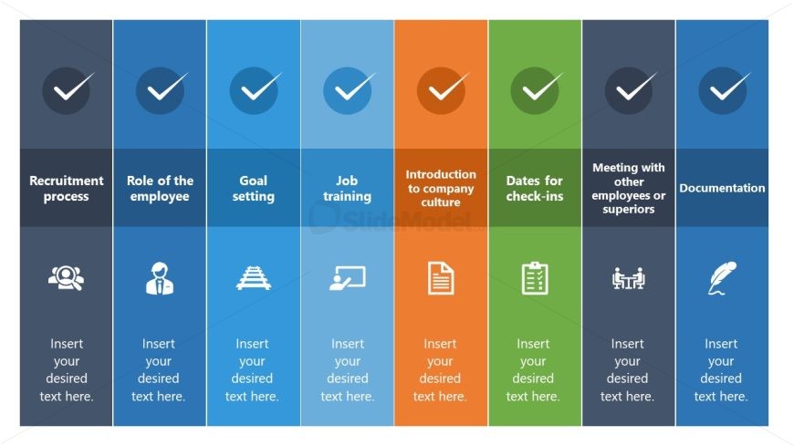 Editable Onboarding Checklist PPT Slide Template