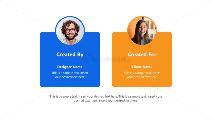 Logo Presentation Slide Template for PowerPoint