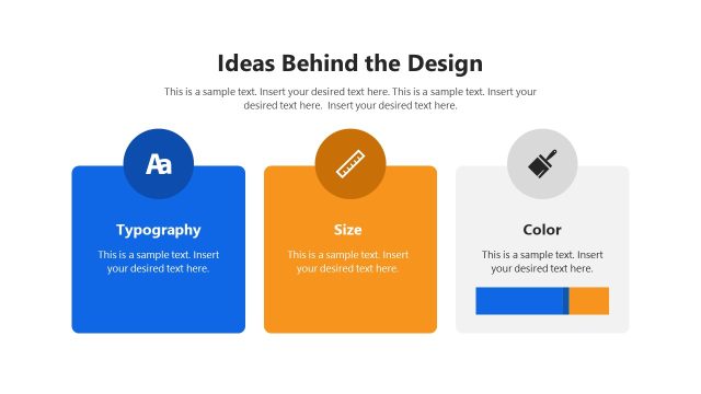 Ideas Behind the Design – Logo Presentation Template