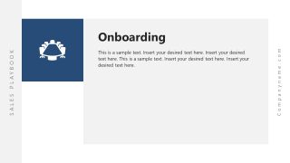 Onboarding Sales Process Phase Slide for Presentation