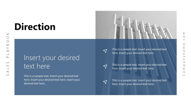 Direction Slide – Company Introduction Segment