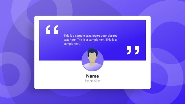 Client Tesimonials Presentation Template PPT Slide