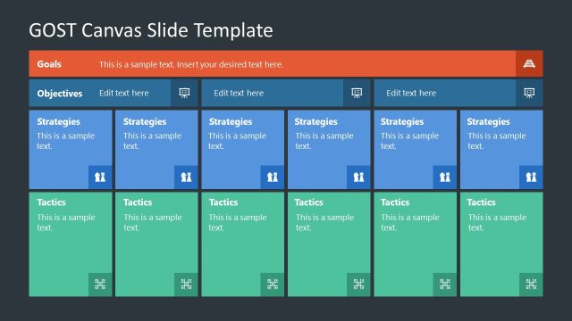 GOST Canvas Slide PowerPoint Template