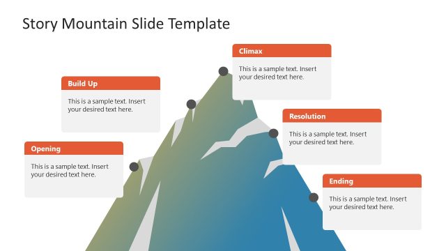 Story Mountain PowerPoint Template