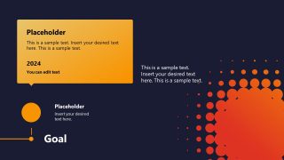 Horizontal Timeline Diagram for PowerPoint