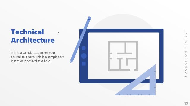 Technical Architecture Slide for PowerPoint Presentation