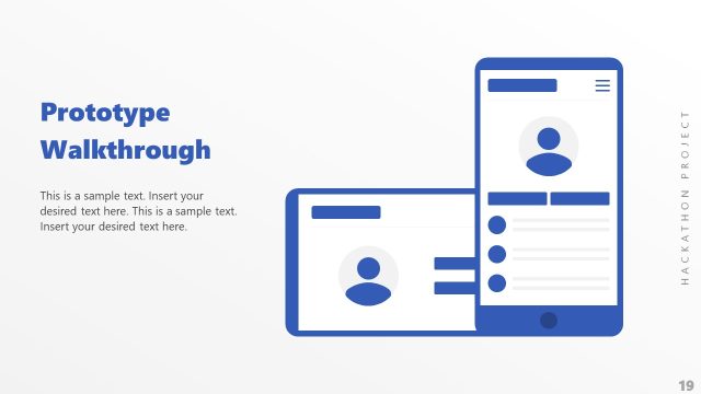 Prototype Walkthrough Slide – Hackathon Project