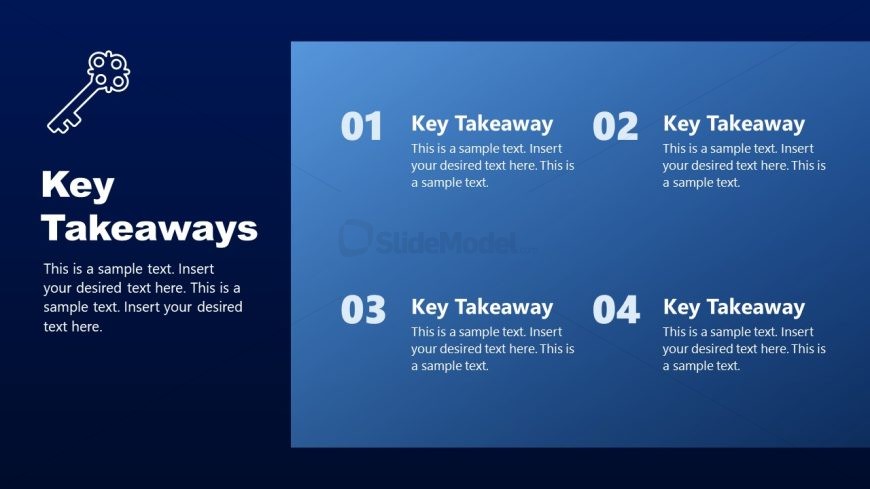 Key Takeaways PPT Template Slide