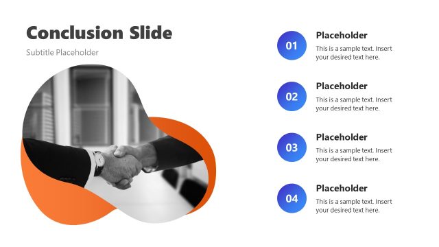 Editable Conclusion Slide PPT Template for Presentation