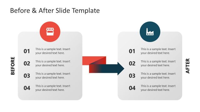Before & After Slide for Presentation