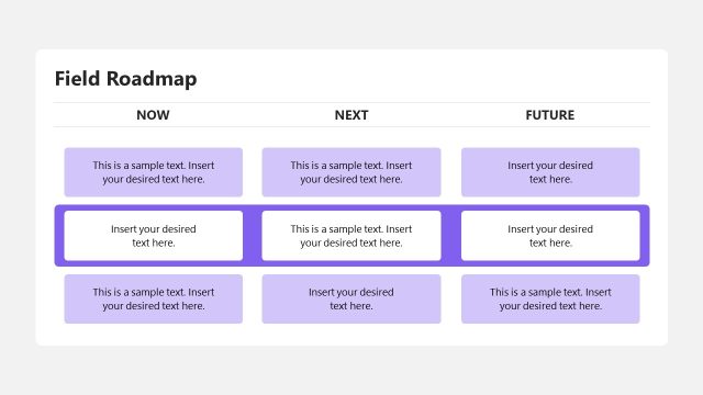 Animated Product Roadmap PowerPoint Slide