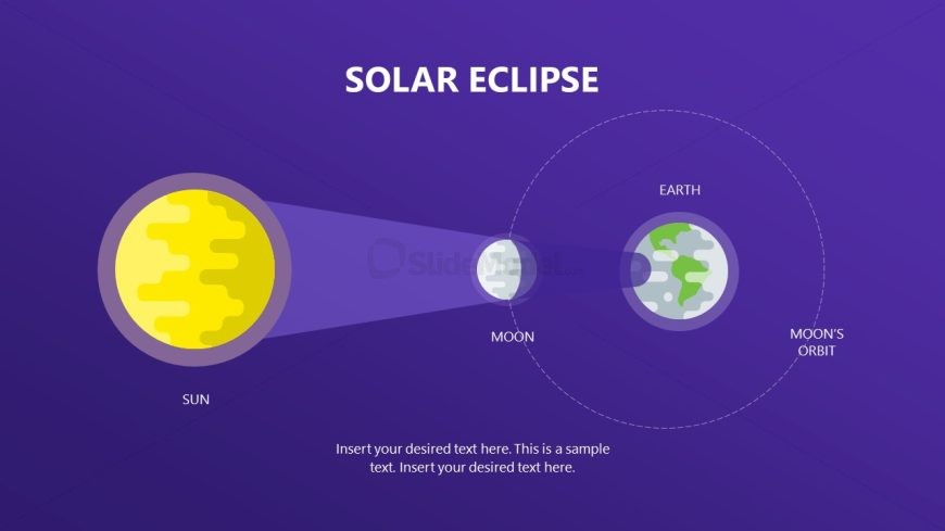 Solar Eclipse Template for PowerPoint 