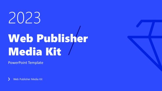 Web Publisher Media Kit PowerPoint Template