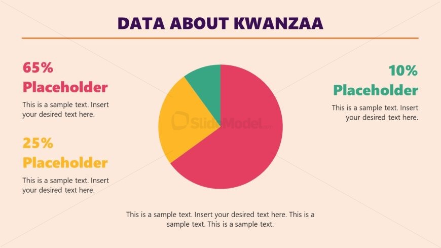 Data About Kwanzaa Slide for Presentation
