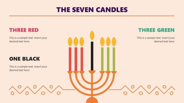Editable Kwanzaa Template for PPT Presentation