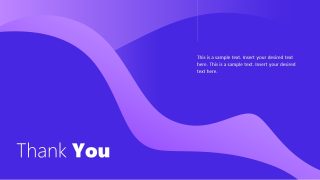 Thank You Slide for Experience Portfolio 